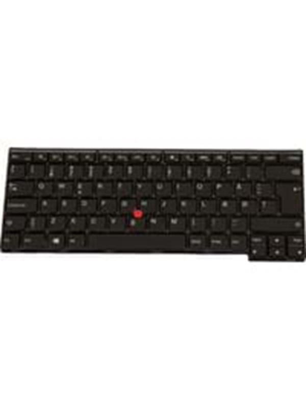 Lenovo Toetsenbord (DANISH) - Notebook replacement keyboard - Deens - Zwart