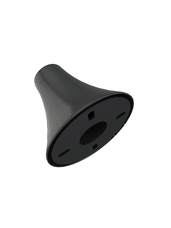 Multibrackets M Pro Series - Floor To Ceiling Wall Plate Black - Max - recommended for