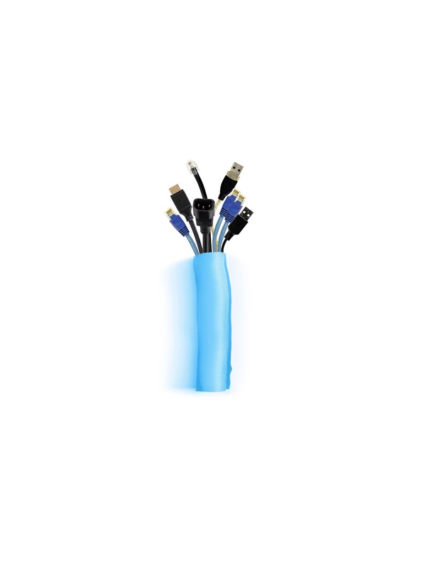 Multibrackets M Universal Cable Sock Self Wrapping 40mm Blue 25m