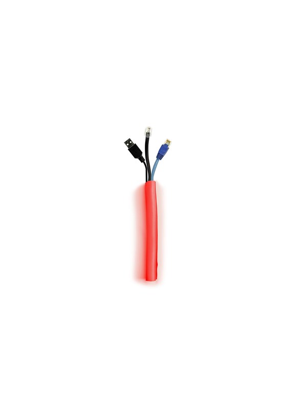 Multibrackets M Universal Cable Sock Self Wrapping 19mm Red 25m