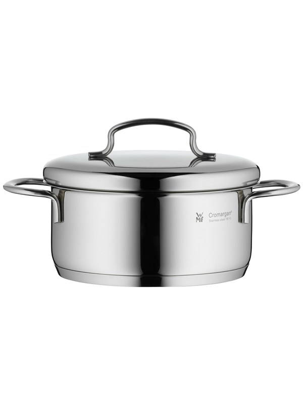 WMF Mini - Kookpan Laag - Ø14 cm - RVS - Compact - Geschikt voor alle warmtebronnen