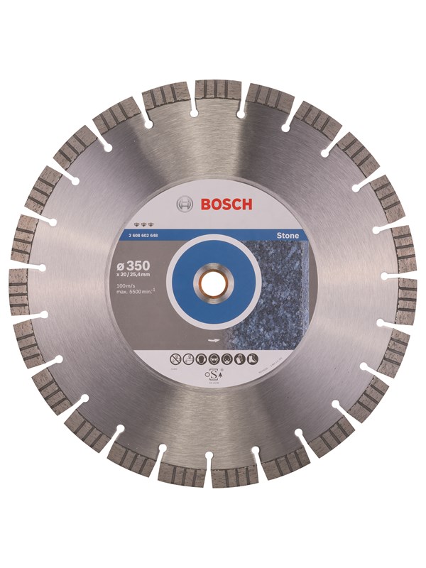 Bosch DIAMANTSKIVE 350X25.4MM BEST STONE