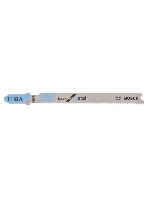 Bosch - Decoupeerzaagblad T 118 A Basic for Metal - 100 stuks