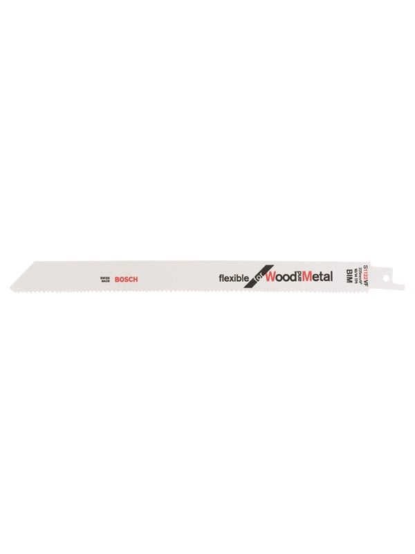 Bosch - Reciprozaagblad S 1122 VF Flexible for Wood and Metal - 25 stuks