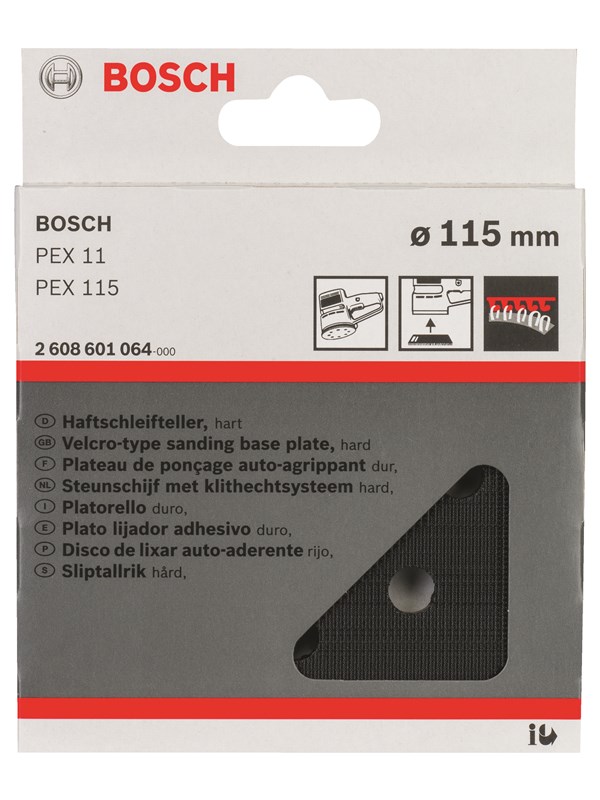 Bosch GUMMIBAGSKIVE PEX11 HÅRD