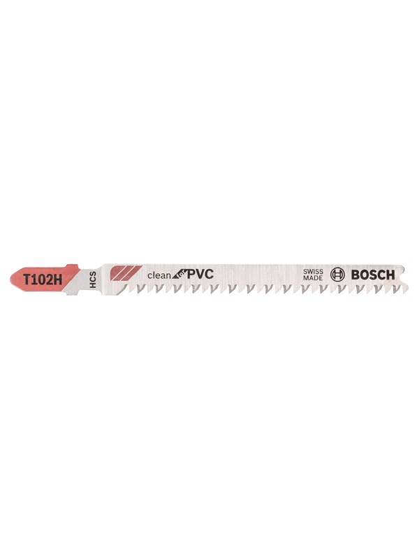 Bosch STIKSAVKLINGE T102H CLEAN PVC 5 STK