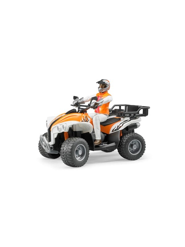 Bruder Quad met chauffeur speelgoed