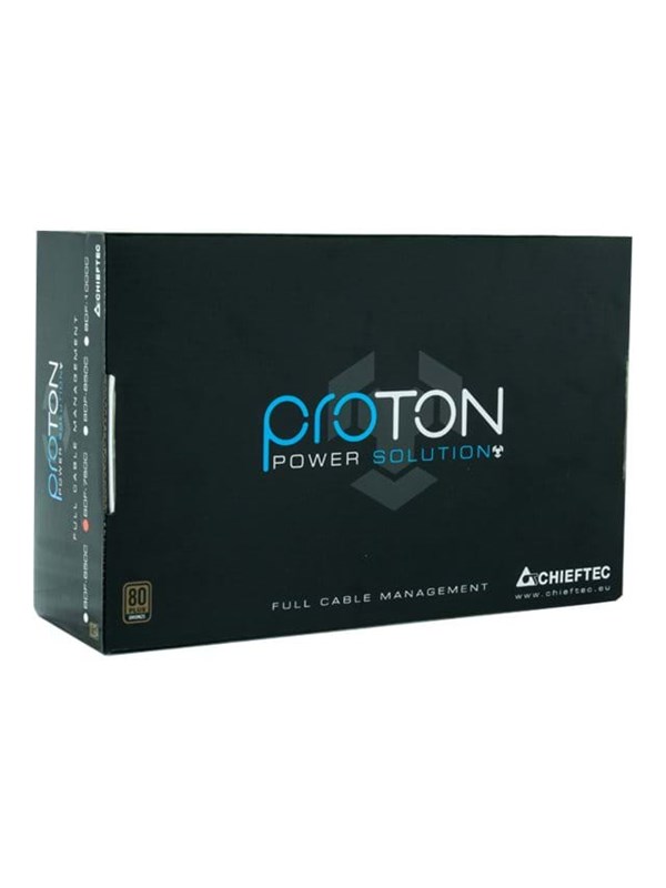 Chieftec Proton Series Voeding - 850 Watt - 140 mm - ATX - 80 Plus 80 PLUS Bronze