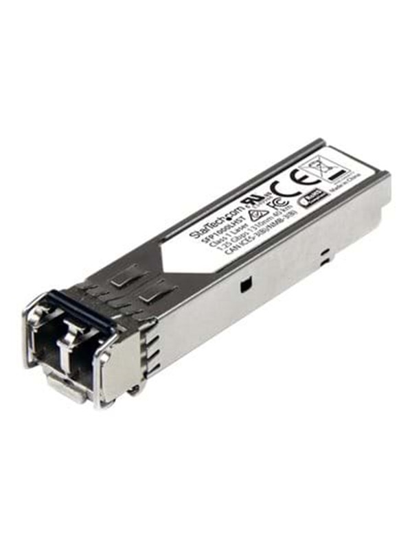 StarTech.com MSA Compatibele Gigabit Fiber SFP Transceiver Module - 1000Base-LH - SM LC - 40 km - SFP (mini-GBIC) transceiver module - Gigabit Ethernet