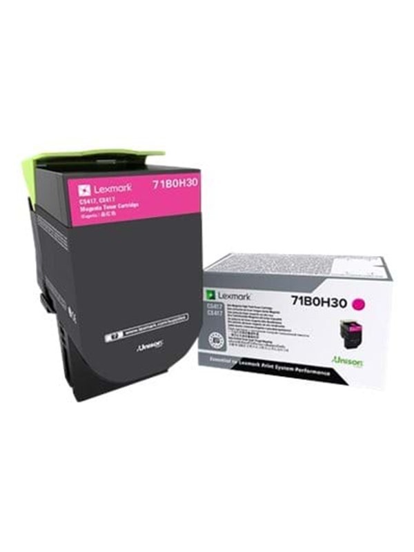 Lexmark 71B0H30 tonercartridge 1 stuk(s) Origineel Magenta