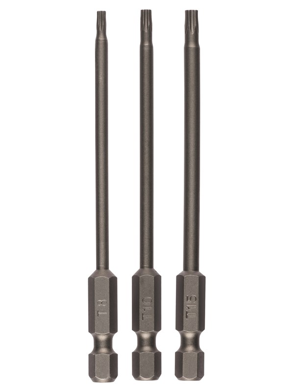 Bosch BITS SÆT T8-15 89MM STANDARD 3STK