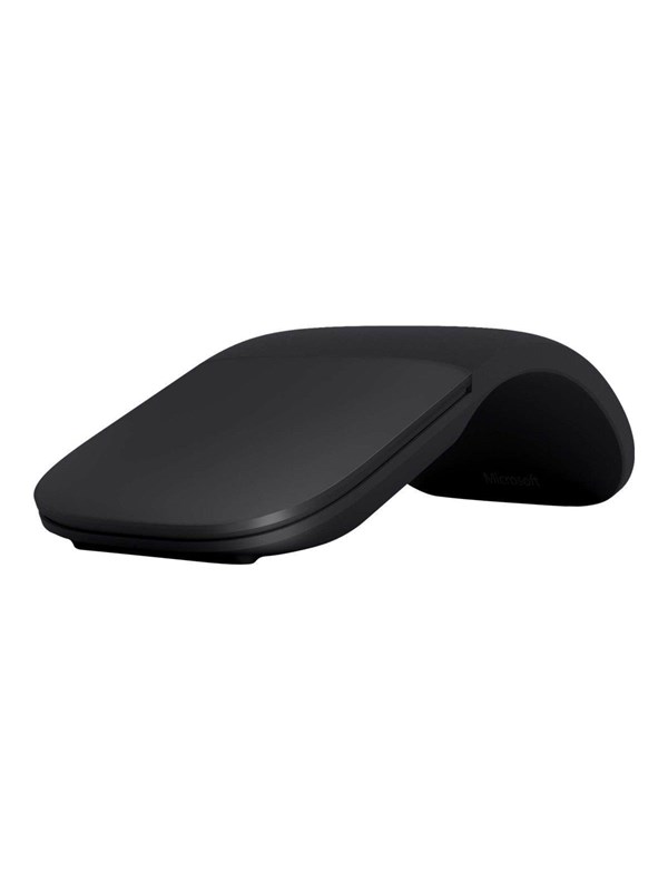 Microsoft Surface Arc Mouse Bluetooth Black - Muis - Optisch - 2 knoppen - Zwart