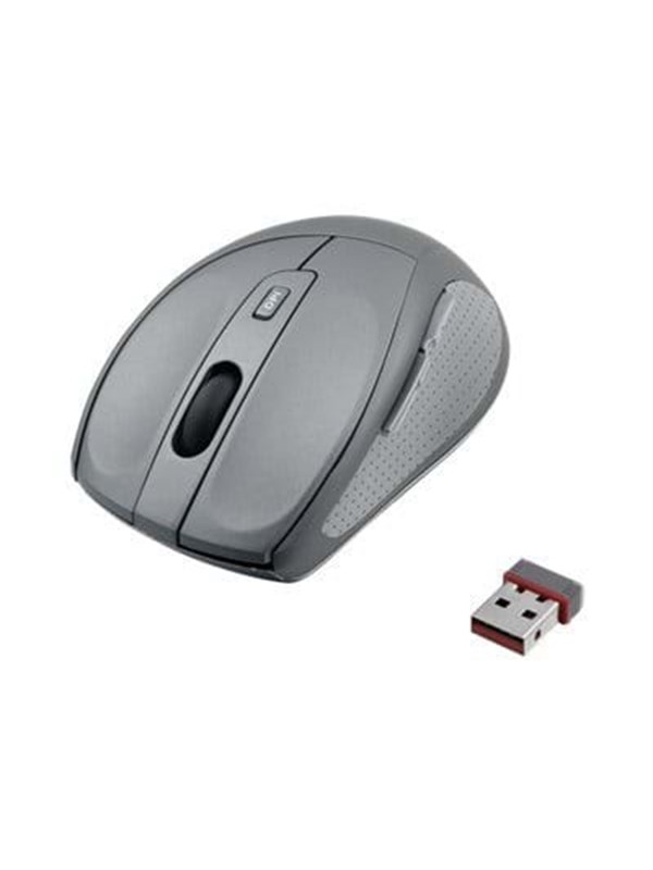 iBOX Swift pro - mus - RF - grå - Muis - Optisch - 5 knoppen - Grijs