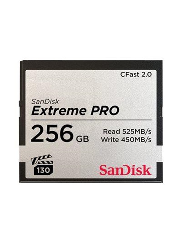 SANDISK Extreme Pro CFast 2.0 - 525MB/s - 256GB