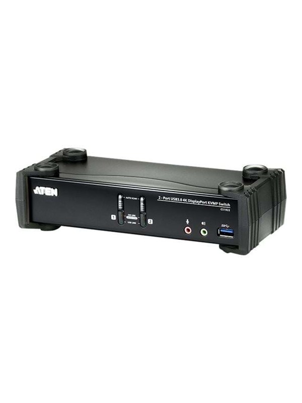 ATEN CS1922 KVMP Schakelaar 2-port USB 3.1 Gen 1 hub with SuperSpeed 5 Gbps data transfer rates