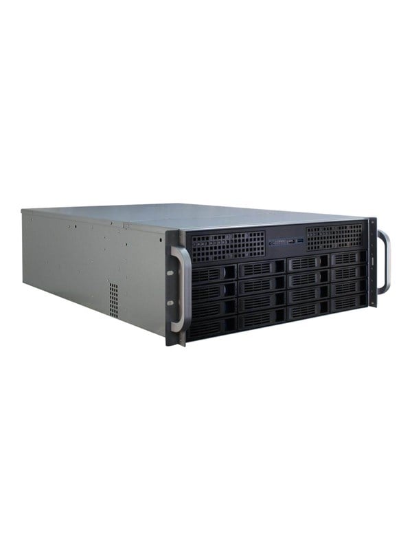 Inter-Tech IPC 4U-4416 - Case - Server (Rack) - Zwart