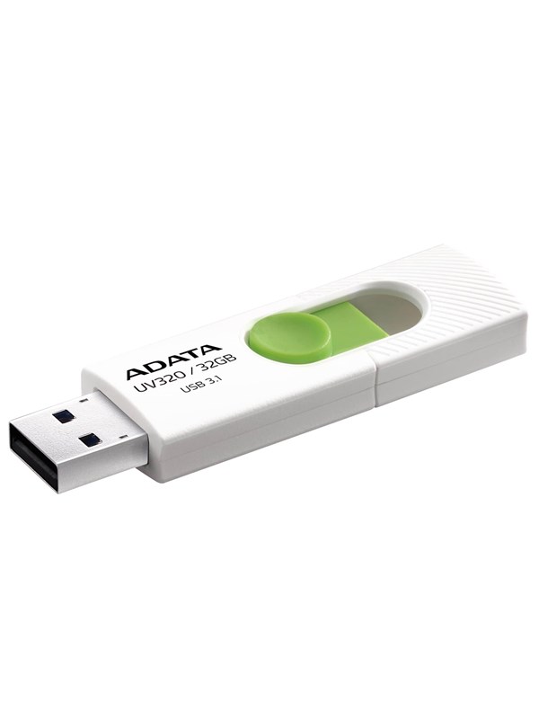 UV320 - 32 GB - USB Type-A - 3.2 Gen 1 (3.1 Gen 1) - Slide - 7.9 g - Green - White