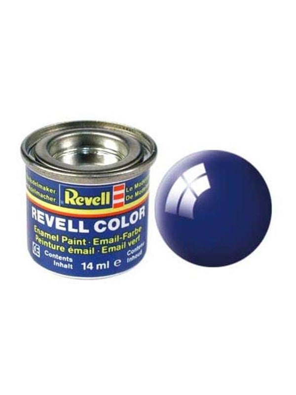 Revell enamel paint # 51-51 Ultra Marine Blauw shi