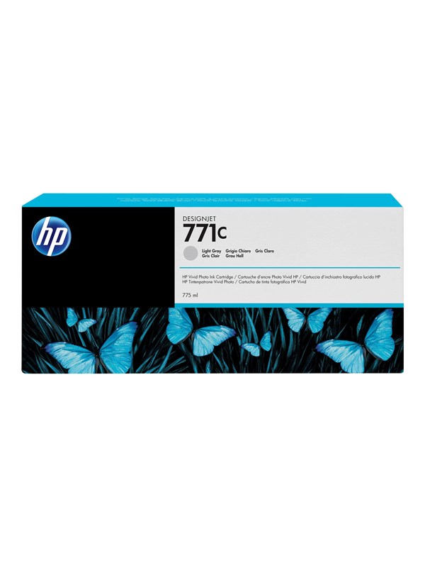 HP B6Y14A nr. 771C inktcartridge licht grijs (origineel)