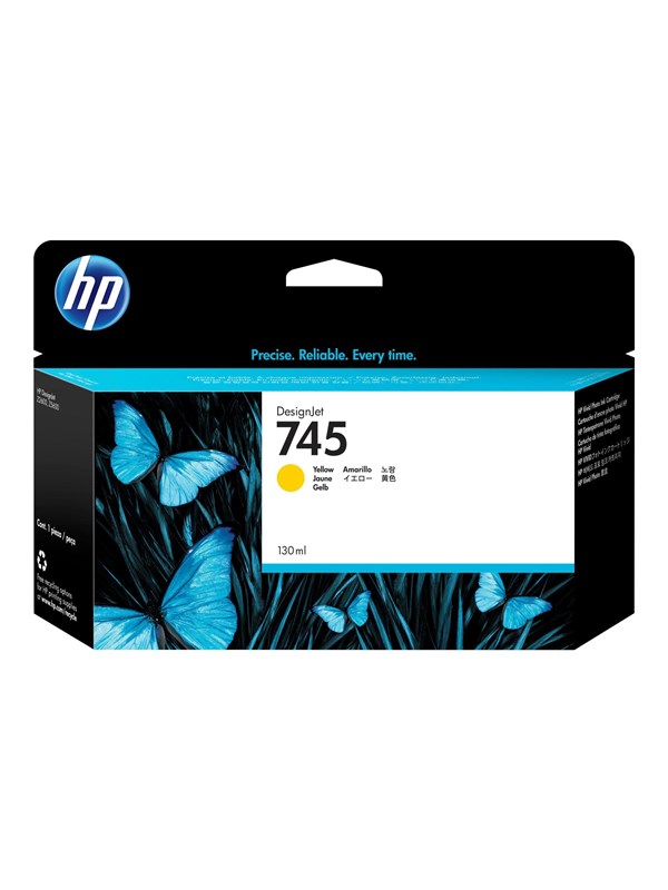 HP F9J96A nr. 745 inktcartridge geel (origineel)
