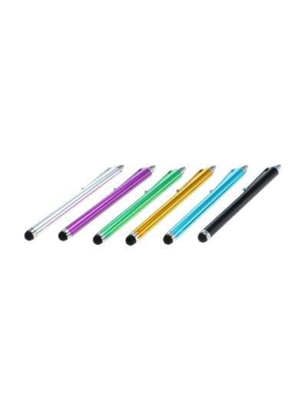 6x Soft Tip Touchscreen Stylus Multicolor ON3650