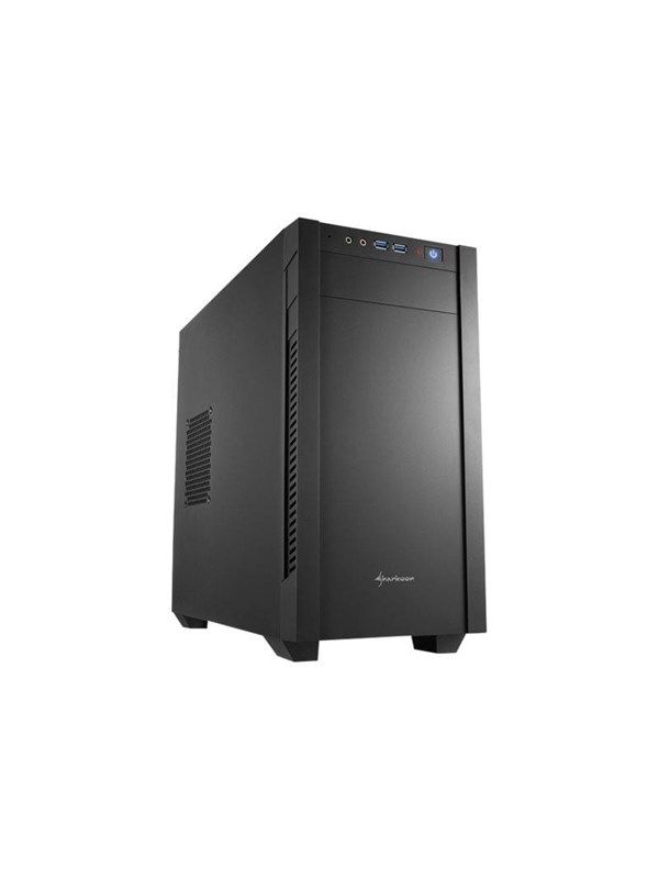 Sharkoon S1000 - tårn - micro-ATX - Case - Miditower - Zwart