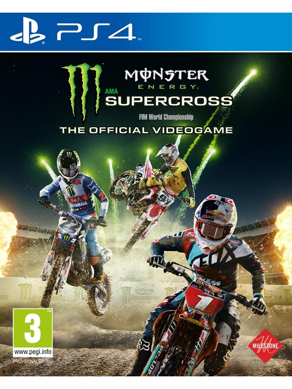 Monster Energy Supercross: The Official Videogame - Sony PlayStation 4 - Racing