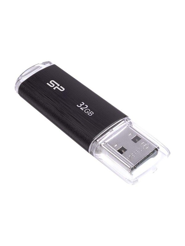 USB stick Silicon Power SP032GBUF2U02V1K 32 GB USB 2.0 Black 32 GB