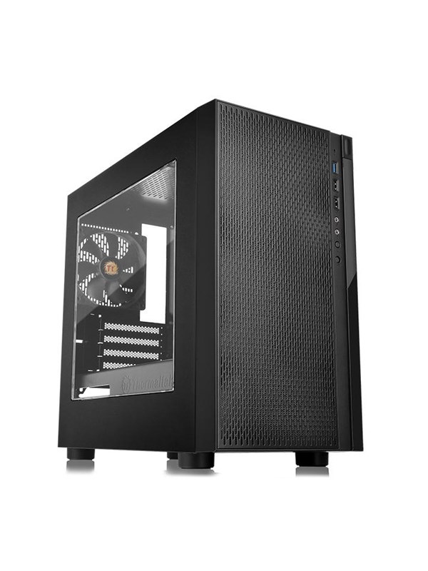 Thermaltake Versa H18 Raam - Case - Minitower - Zwart