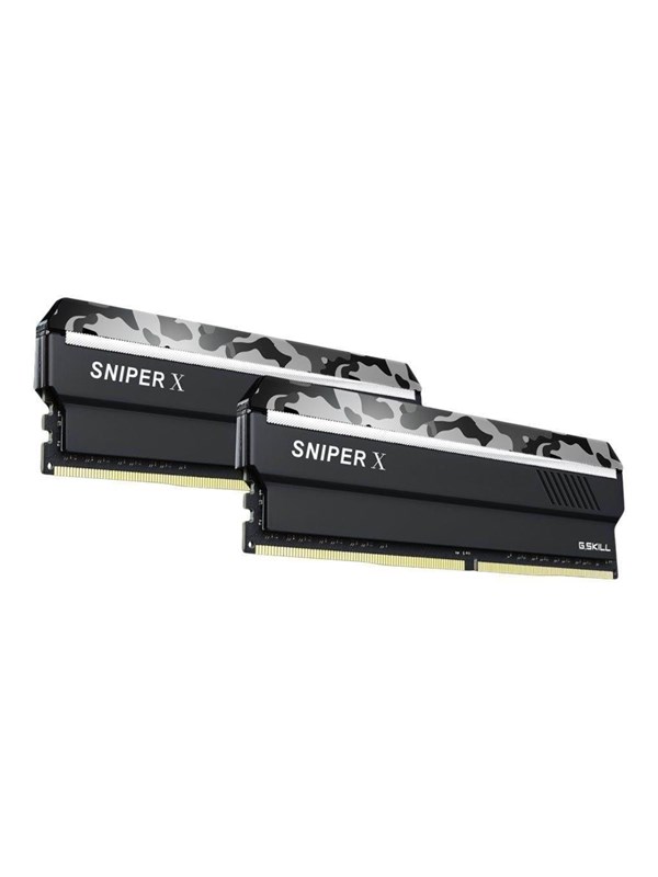 G.Skill Sniper X DDR4-3200 - 32GB - CL16 - Dual Channel (2 pcs) - Intel XMP - Zwart
