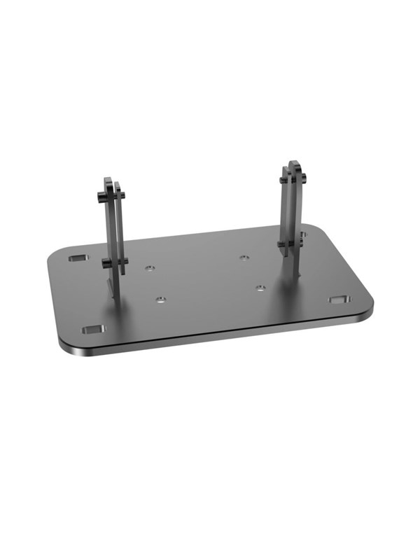 Multibrackets M Public Display Floormount Fixed Base Silver - Max - recommended for