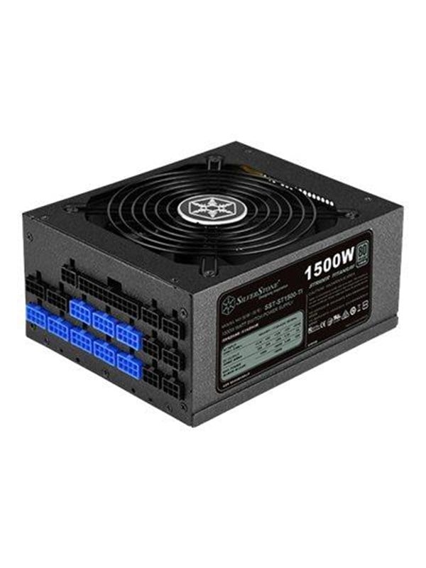 SilverStone Strider Titanium ST1500-TI Voeding - 1500 Watt - 135 mm - ATX - 80 Plus 80 PLUS Titanium