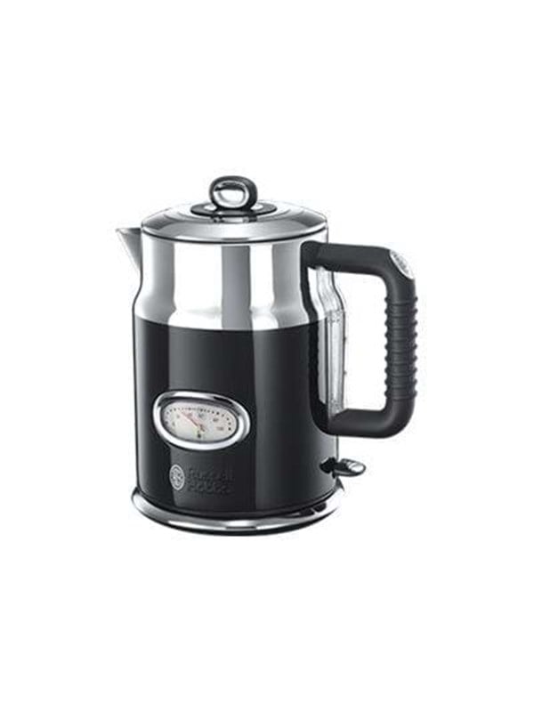 Russell Hobbs Waterkoker Retro 21671-70 - Klassiek zwart - 2400 W