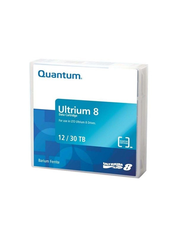 Quantum LTO Ultrium 8 - back-up data tape - 12TB / 30TB - MR-L8MQN-01