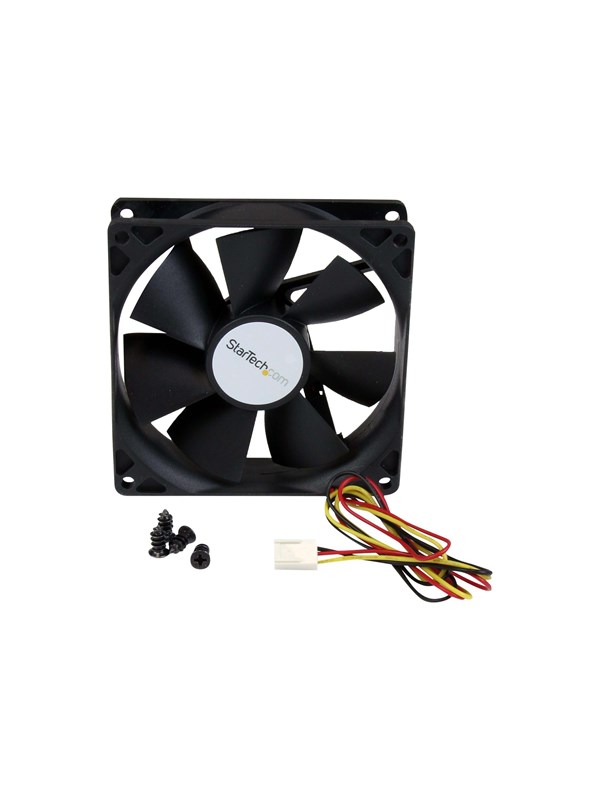StarTech.com High Flow Case Fan with TX3 Connector - Case ventilator - 92mm
