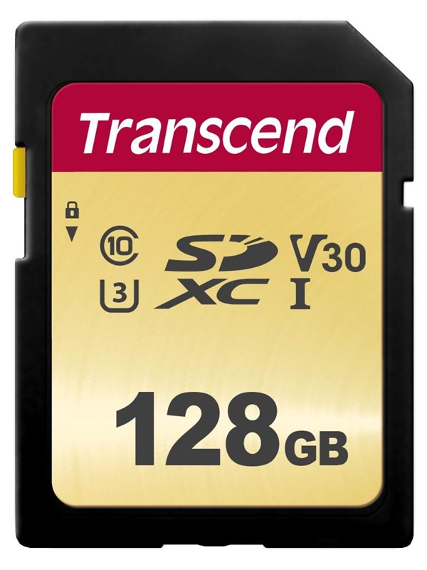Transcend 500S SDXC UHS-3 - 128GB: 0 (This is already in English)