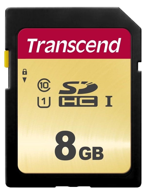 Transcend 500S SDHC UHS-1 - 8GB