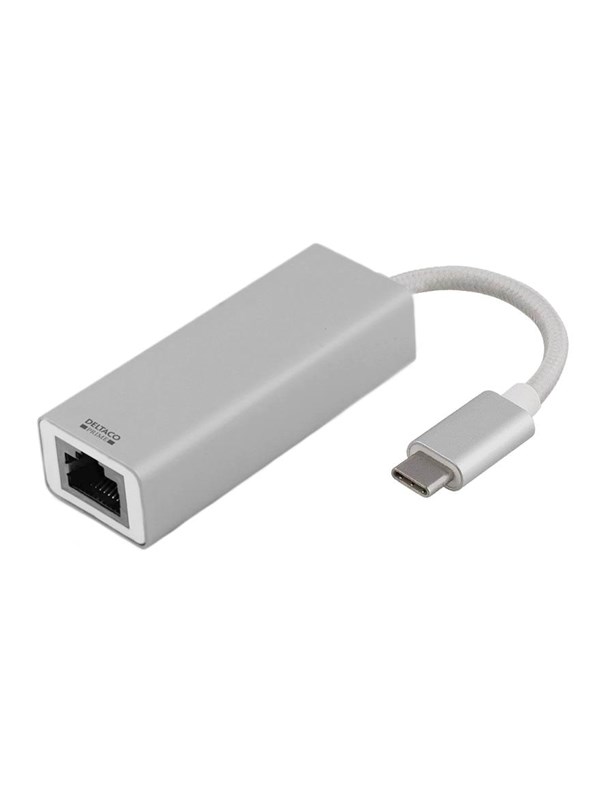 Deltaco PRIME USB-C Aan RJ45