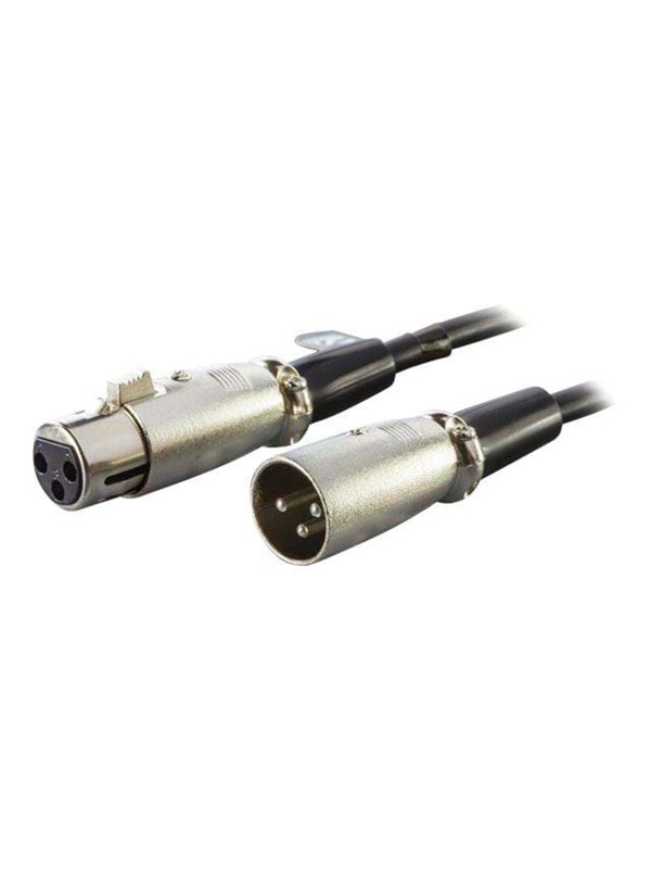 Deltaco XLR-audiokabel 3-pin mannelijk - 3-pin vrouwelijk 7m s
