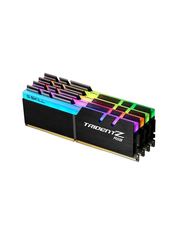 G.Skill Trident Z RGB DDR4-3200 - 64GB - CL16 - Quad Channel (4 pcs) - Intel XMP - Zwart met RGB