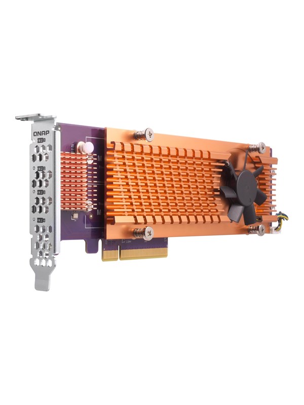 QNAP Dubbele M.2 PCIe SSD-uitbreidingskaart voor x73 TS-x