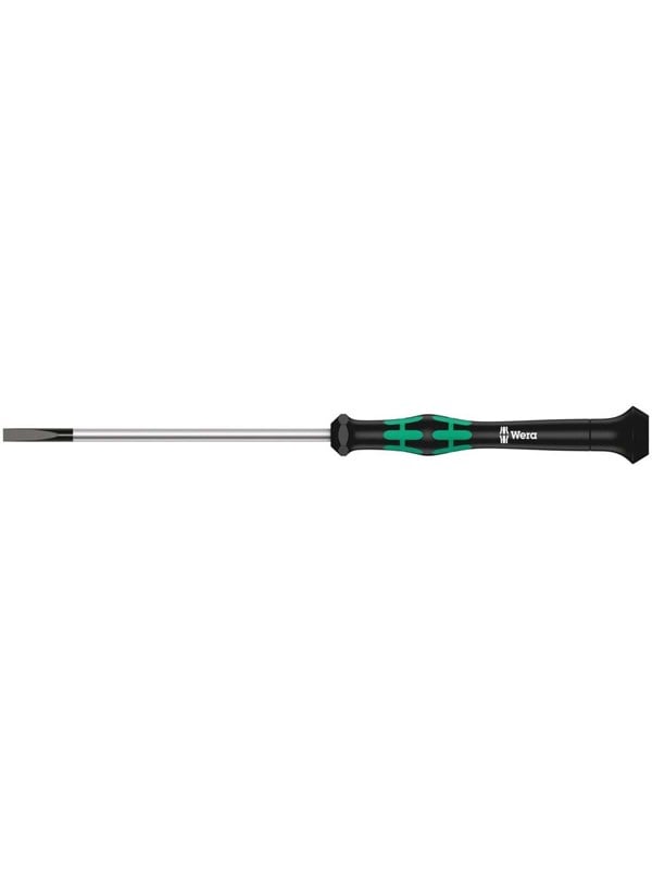 Wera 2035 Elektronica en fijnmechanica Platte schroevendraaier Kopbreedte: 1.2 mm Koplengte: 40 mm