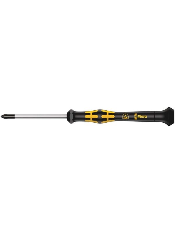 Wera 1550 05030112001 ESD Kruiskop schroevendraaier PH 1 Koplengte: 80 mm