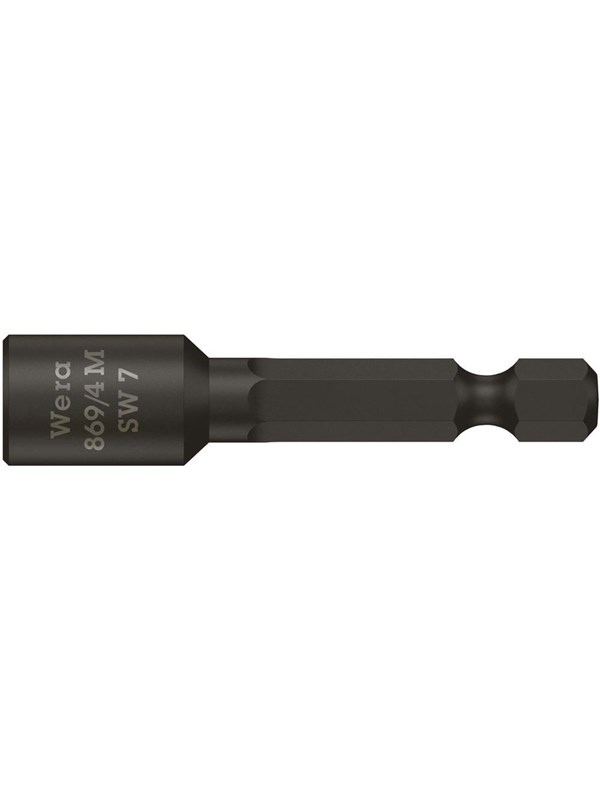 Wera 869/4 m nutsetters magnetic 7.0 x 65 mm