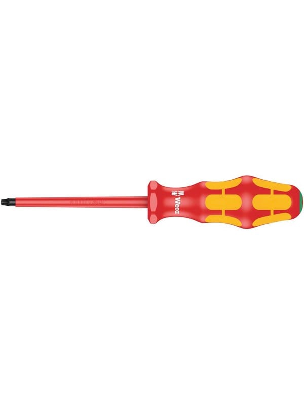 Wera 167 i vde insulated screwdriver for torx® screws tx 25 x 10