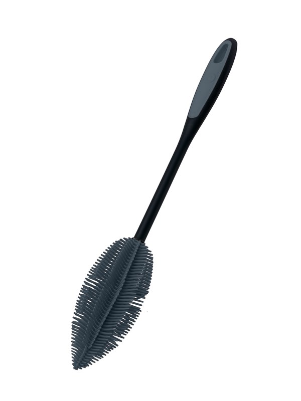 Kochblume Flessenborstel in siliconen 36cm antracietgrijs