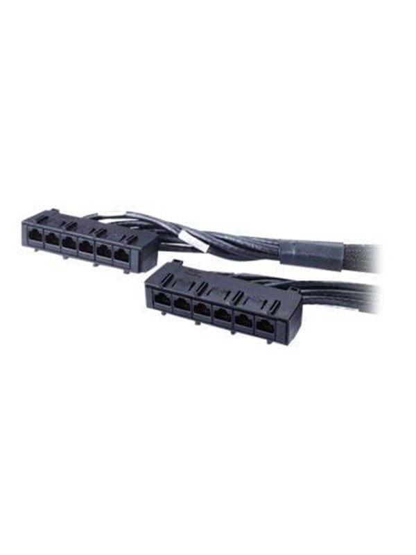 APC Data Distribution Cable - network cable - 4 m - black