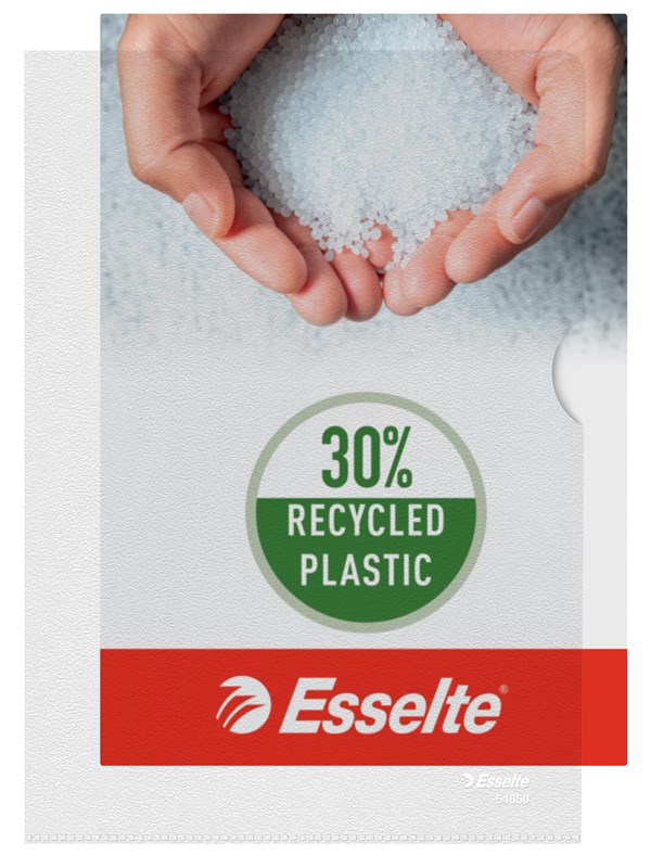 Esselte Zichtmap A5, 30% pre-consumer gerecycled plastic