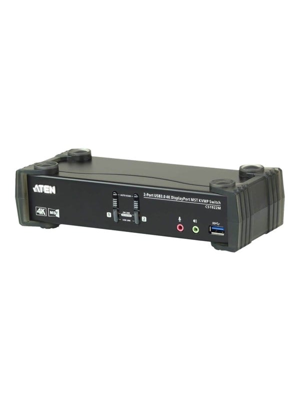 ATEN KVM PC Schakelaar 2-Port USB 3.0 4K DisplayPort m