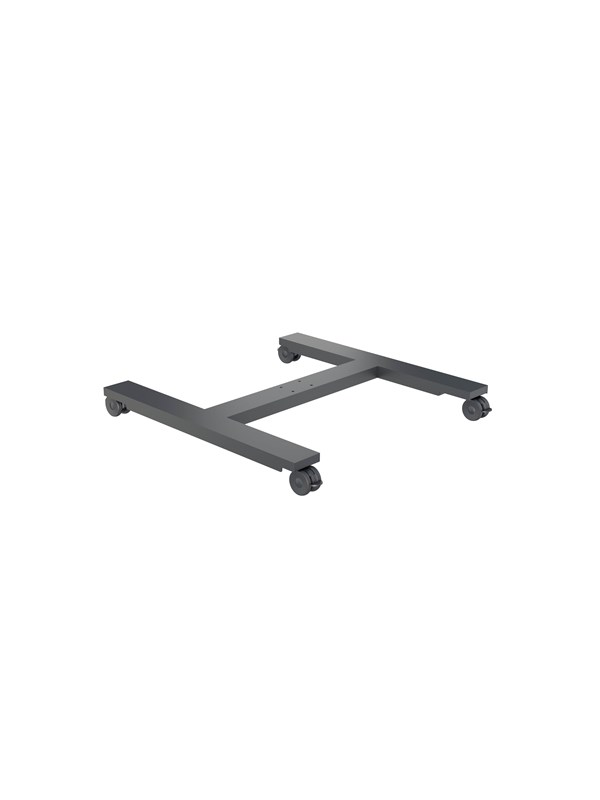 Multibrackets M Public Display Stand Wheelbase B2B Black - Max 100 kg - recommended for